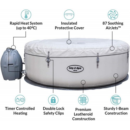 ����� ����� �� ����� LED �� 6 ����� Bestway Paris 54148