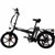אופניים חשמליים עם ברקס הידראולי שיקו דרגון 48 Shikko GT בצבע שחור