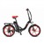 אופניים חשמליים מגנזיום עם שלדה נמוכה Smart Bike Nexus Mag 48 בצבע שחור אדום