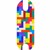 מדבקה למשטח עץ של קורקינט שיאומי בעיצוב Tetris